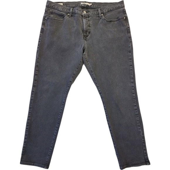 Levi’s premium denim dark gray/washed out black 311 shaping skinny jeans 18W - Picture 1 of 13